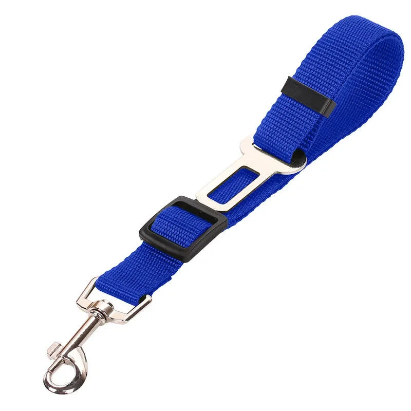 Dog Car Seat Belt – Adjustable Safety Harness Clip for Dogs