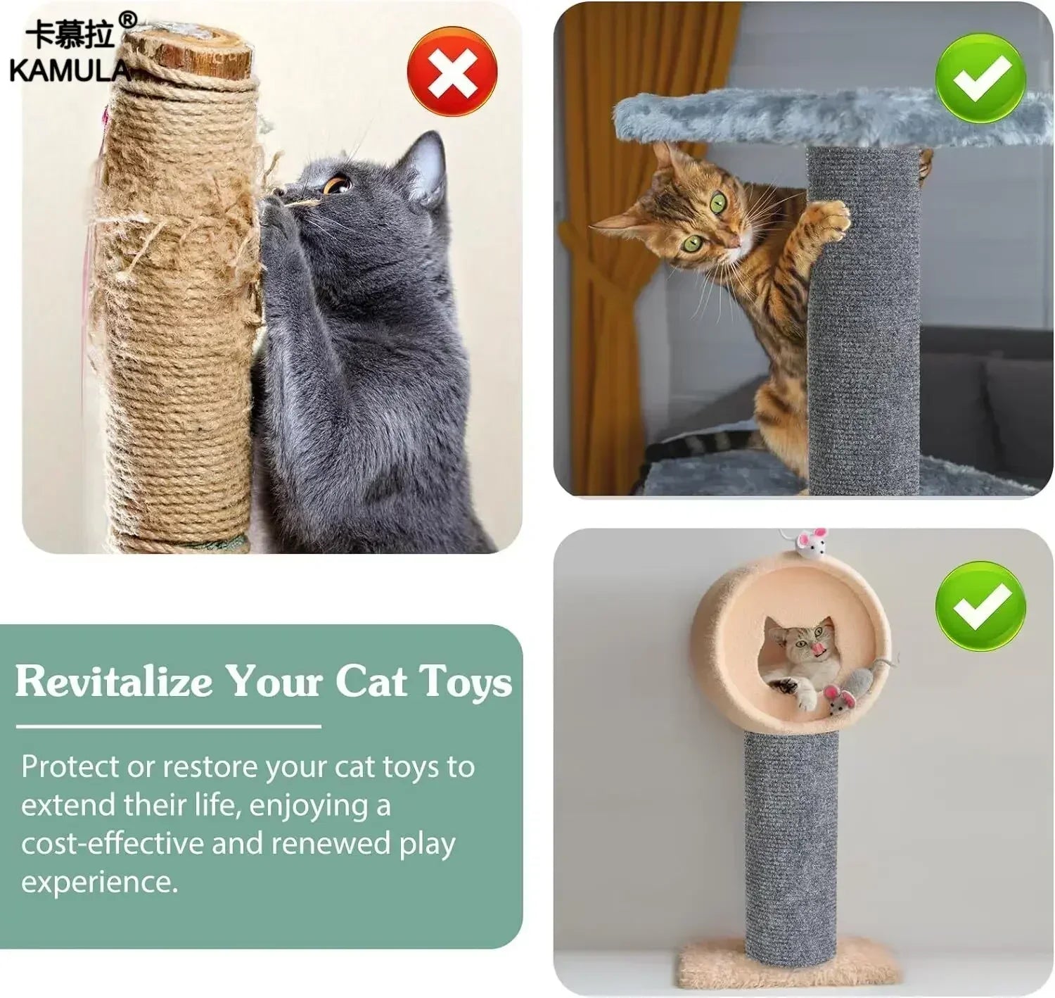 Cat Scratch Furniture Protector – Self-Adhesive Cat Sofa & Wall Guard
